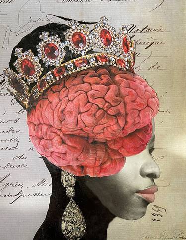 Original Conceptual Women Collage by Yvonne Coleman-Burney