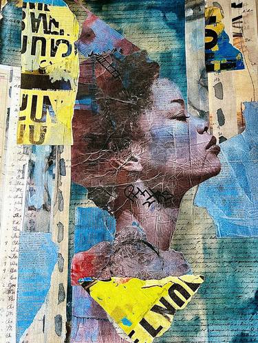 Print of Portraiture Women Collage by Yvonne Coleman-Burney