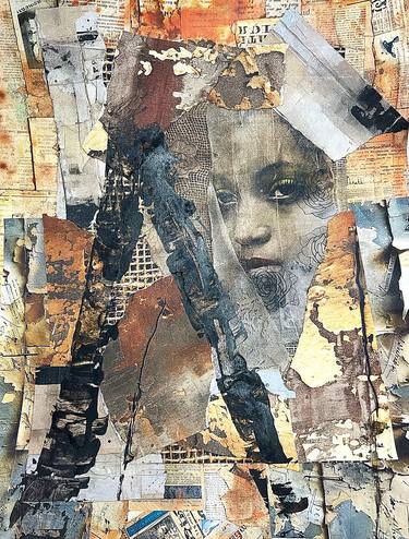 Print of Abstract Women Collage by Yvonne Coleman-Burney