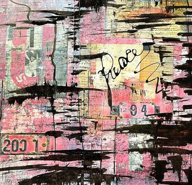 Original Contemporary Graffiti Mixed Media by Yvonne Coleman-Burney