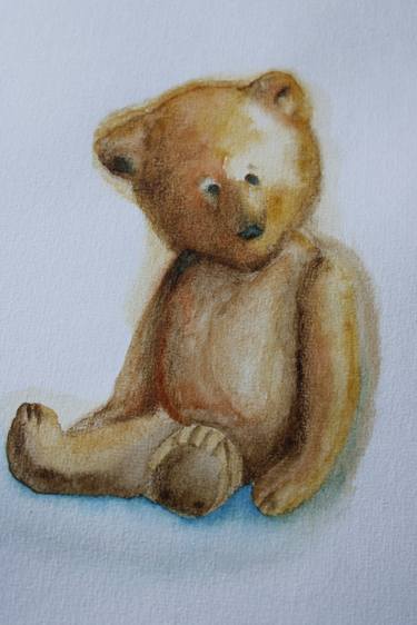 Old teddy bear. thumb