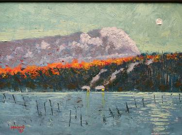 Original Landscape Painting by Robert Mojsov