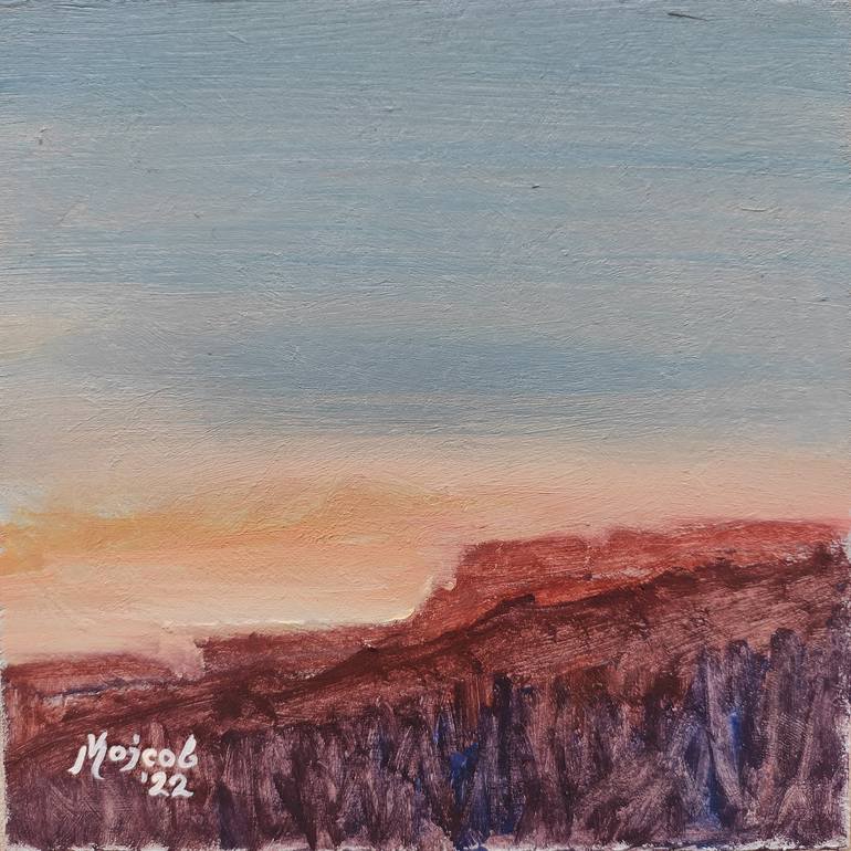 Print of Abstract Landscape Paintings by Robert Mojsov