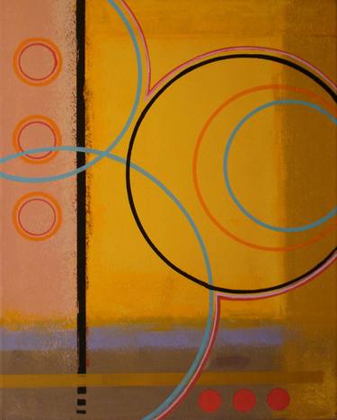 Original Abstract Paintings by JOHN LEININGER