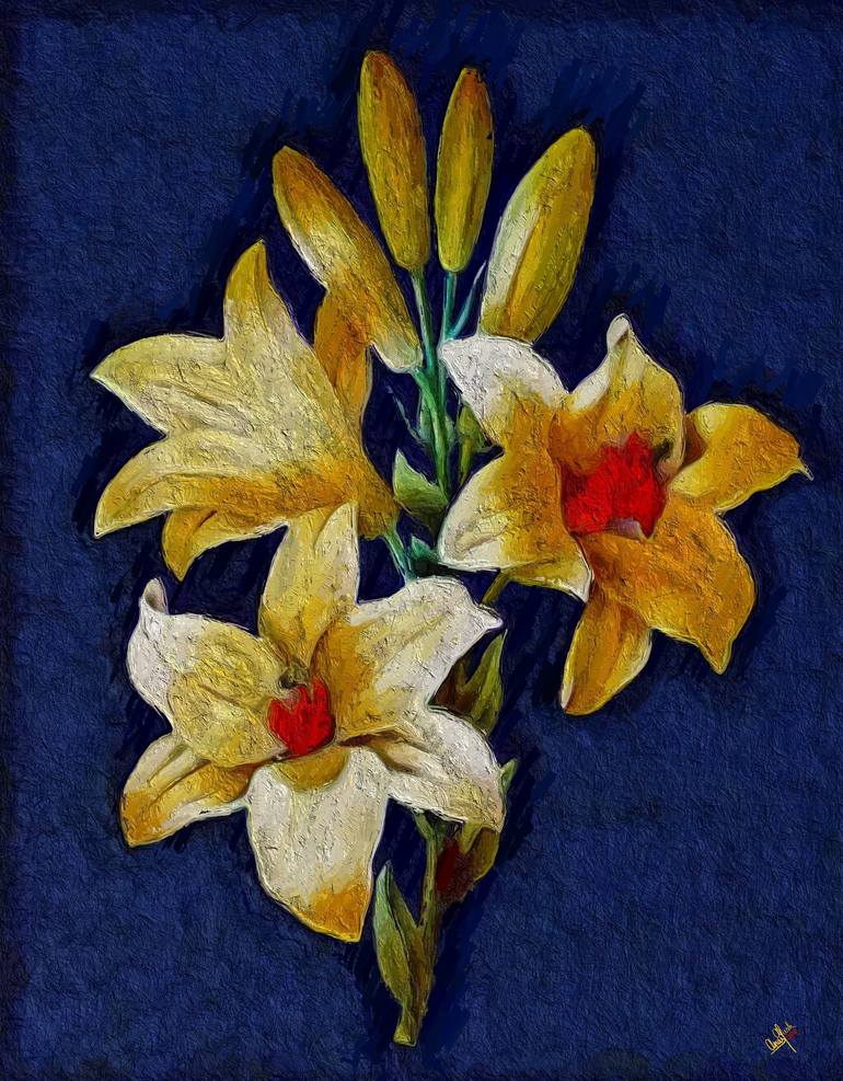Lily Flowers - Print