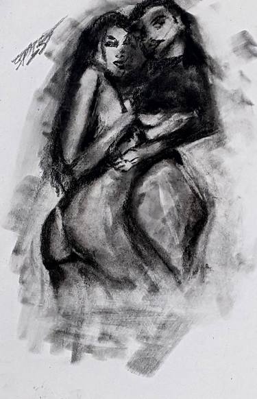 Original Expressionism Women Drawings by Glen Stagg
