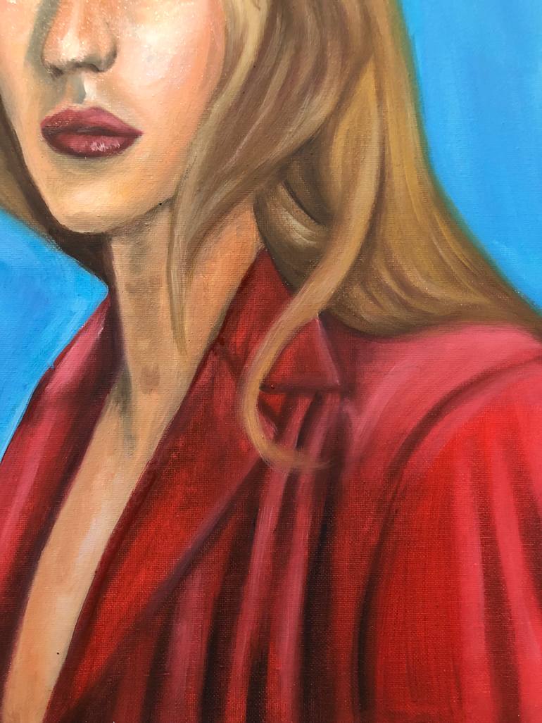 Original Portraiture People Painting by Helena Cardow
