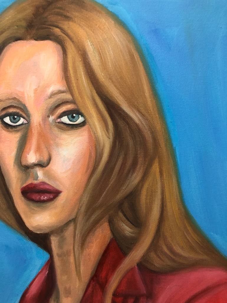 Original Portraiture People Painting by Helena Cardow