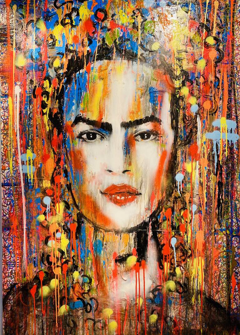 Print of Abstract Celebrity Painting by Gunter Wenzel