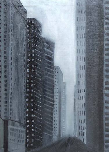 Original Photorealism Architecture Paintings by Zarmeen Lodhi