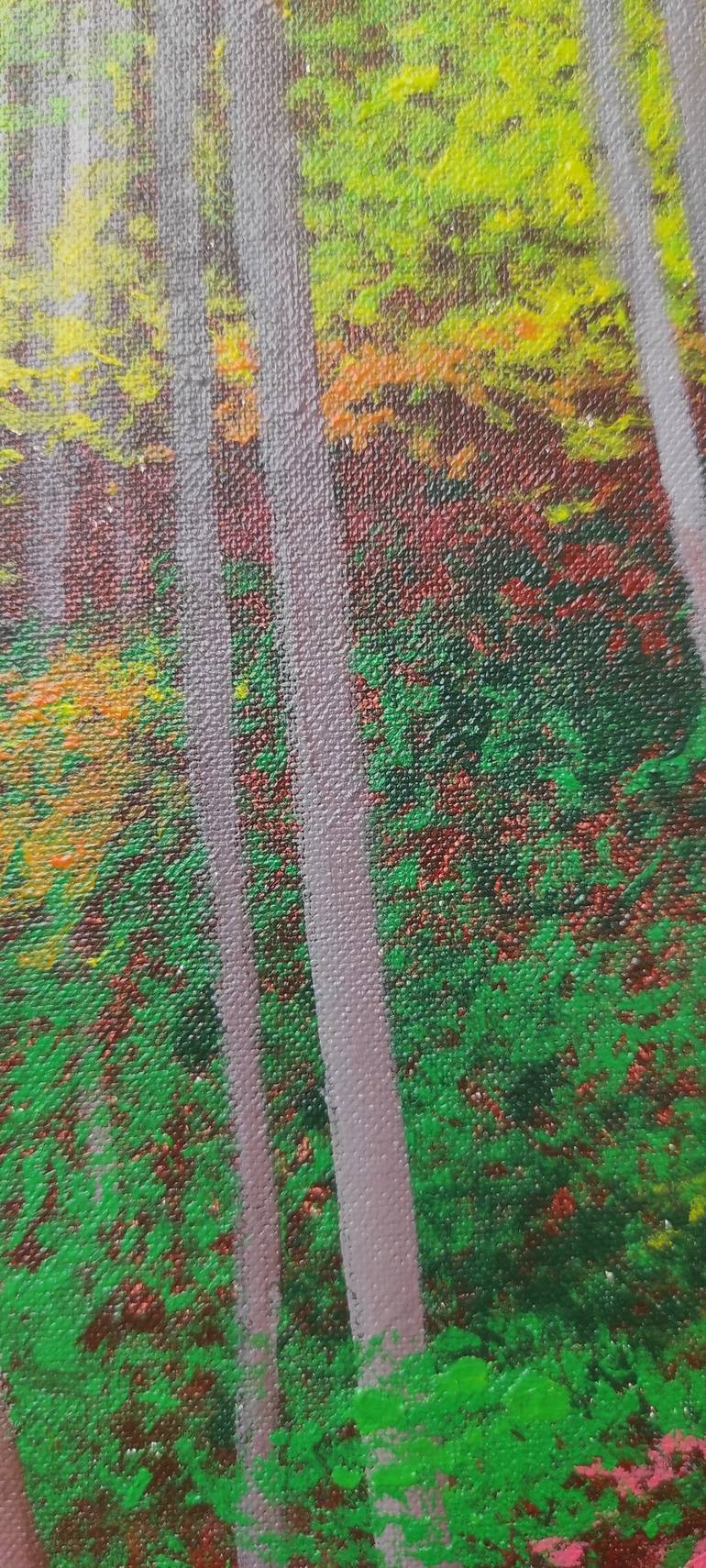 Original Fine Art Nature Painting by Zarmeen Lodhi