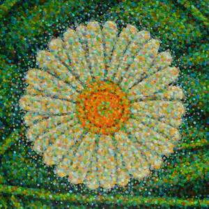 Collection Flower Pointillism