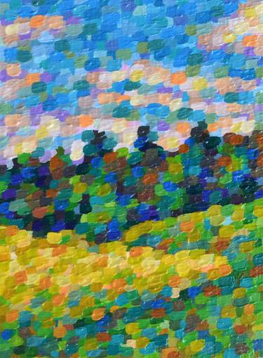 Print of Impressionism Landscape Paintings by Tijana Markocevic