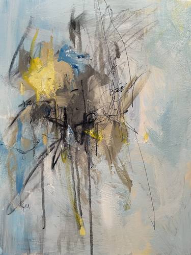 Original Contemporary Abstract Paintings by Colleen Rieu