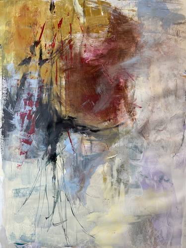 Original Abstract Expressionism Abstract Paintings by Colleen Rieu