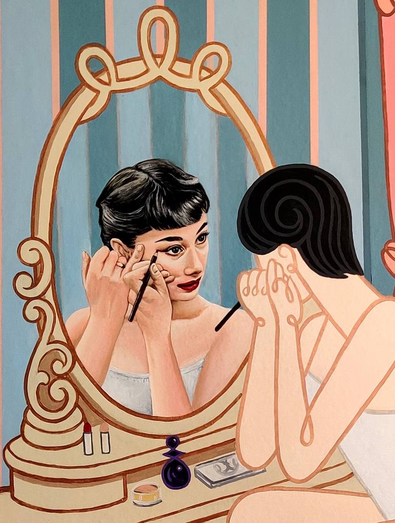 Original Contemporary Pop Culture/Celebrity Painting by Mohsen Tighbakhsh
