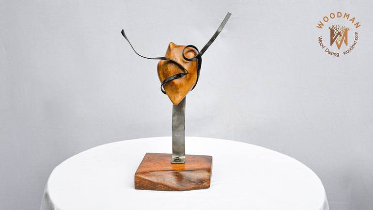 Original Abstract Expressionism Celebrity Sculpture by Faruk Tak