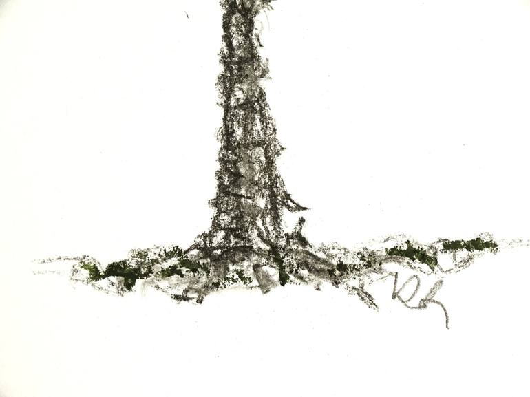 Original Illustration Tree Drawing by Gordana Rakusa