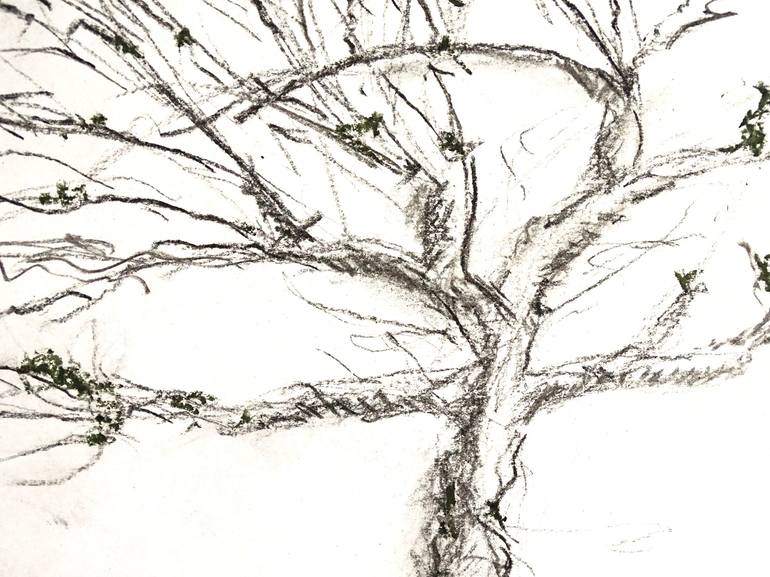 Original Abstract Tree Drawing by Gordana Rakusa