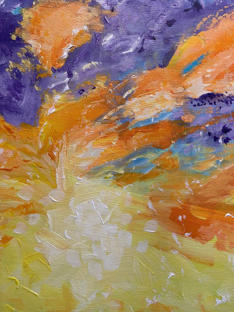 Original Abstract Seascape Painting by Martine Harris
