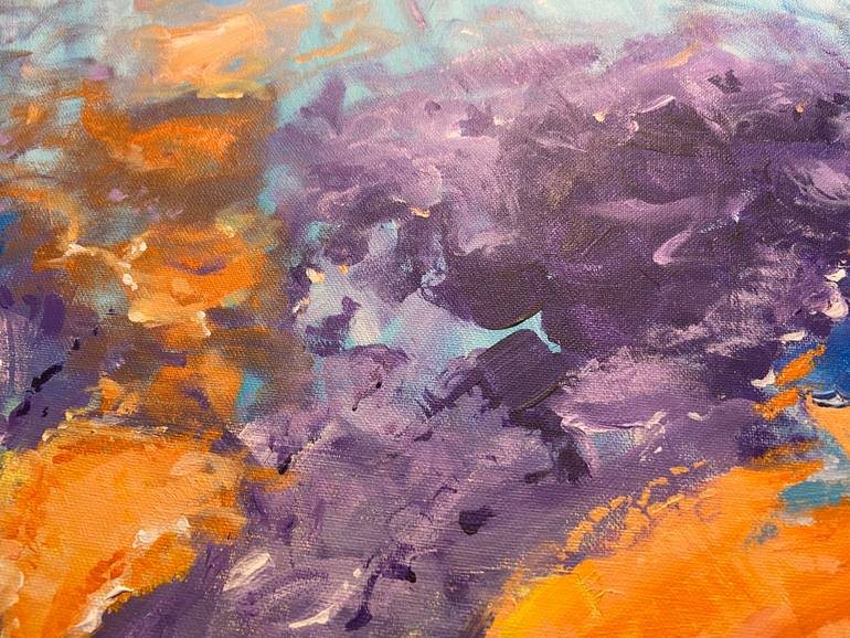Original Abstract Seascape Painting by Martine Harris