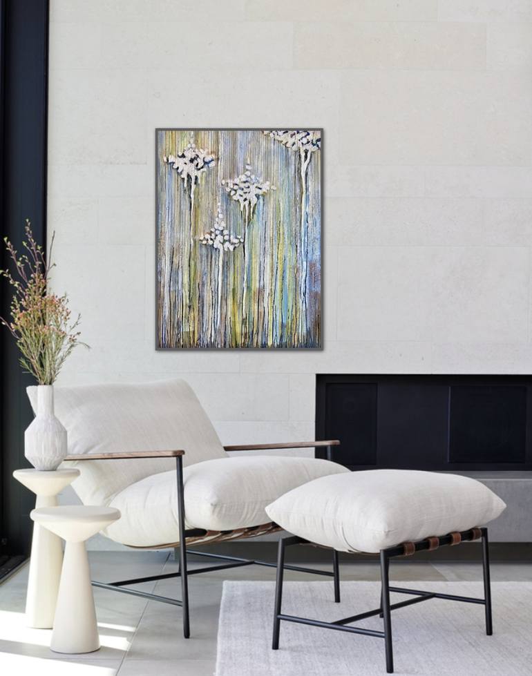Original Abstract Expressionism Abstract Painting by Bente Christensen