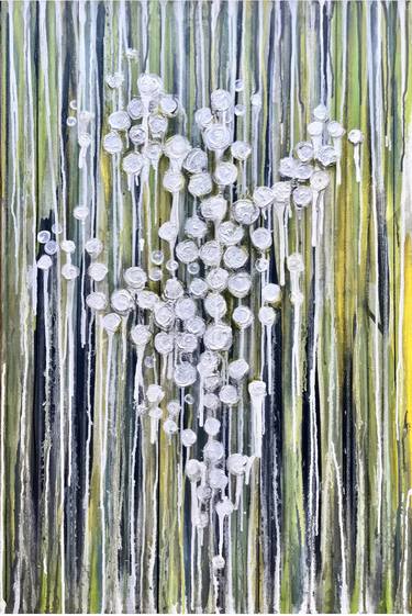 Original Abstract Expressionism Abstract Painting by Bente Christensen