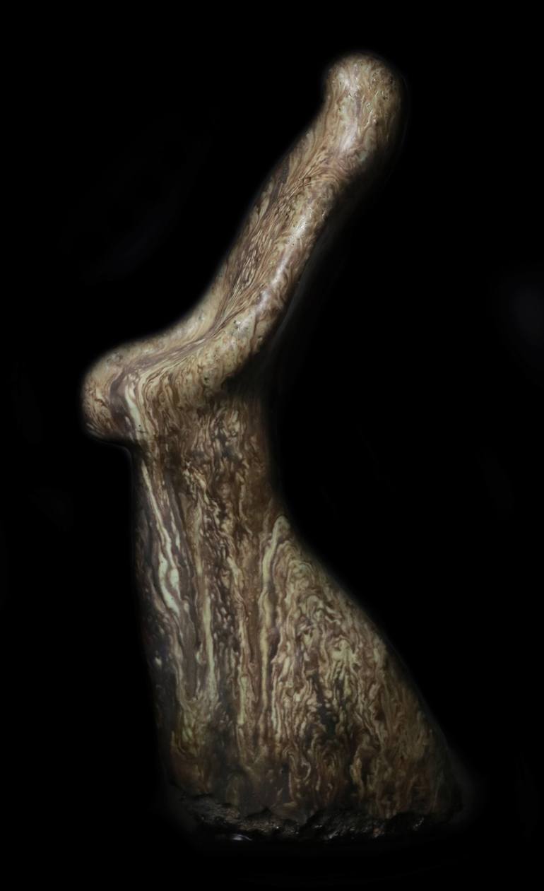 Original Expressionism Time Sculpture by Nicolas-Pierre Réveillard