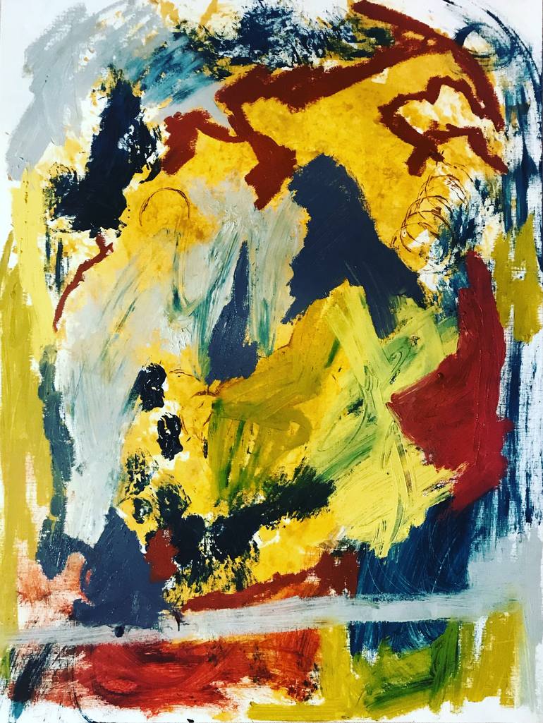 Stains of the Mind Painting by Anthony Ortiz Saatchi Art