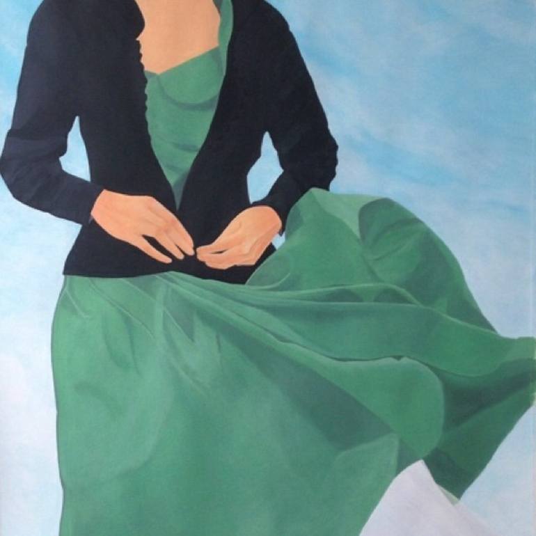 Original Portrait Painting by Elena Rodríguez López 