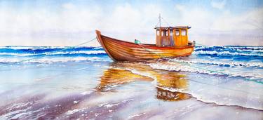 Original Realism Seascape Paintings by Aleksandr Kachesov