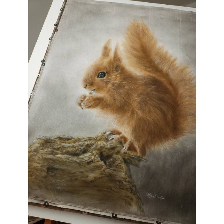 Original Animal Painting by Olga Belova