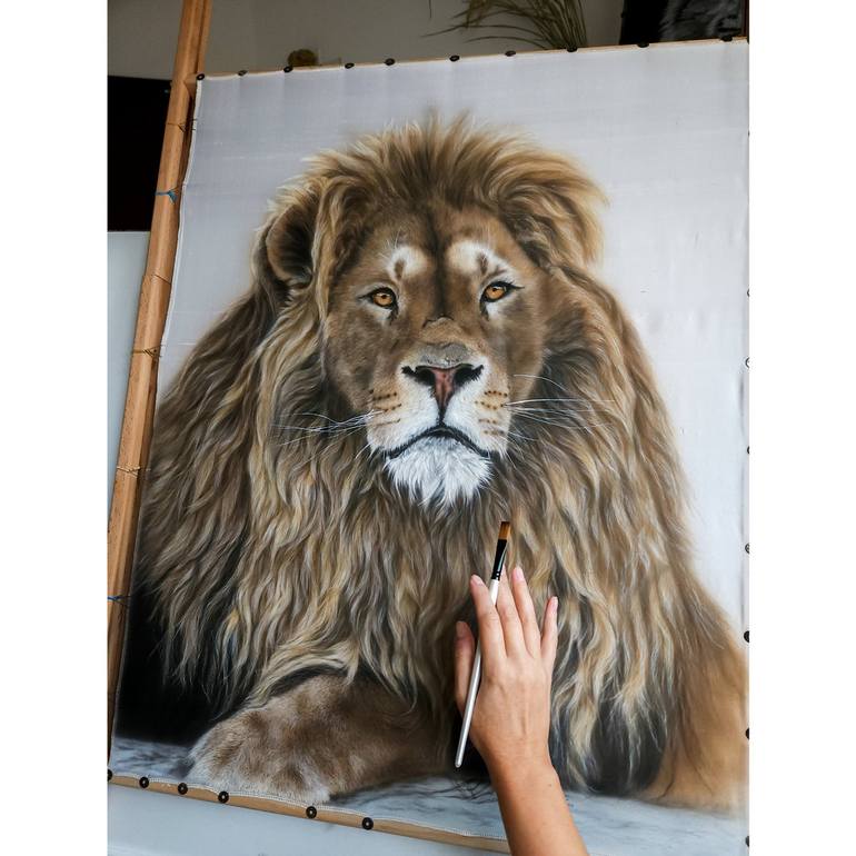 Original Animal Painting by Olga Belova