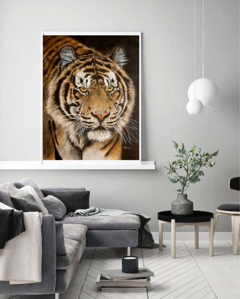 Original Realism Animal Painting by Olga Belova