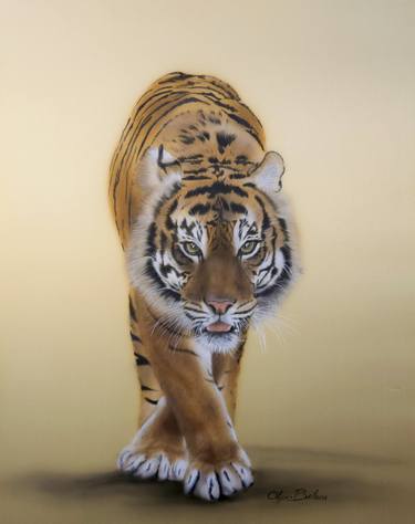 Original Photorealism Animal Paintings by Olga Belova