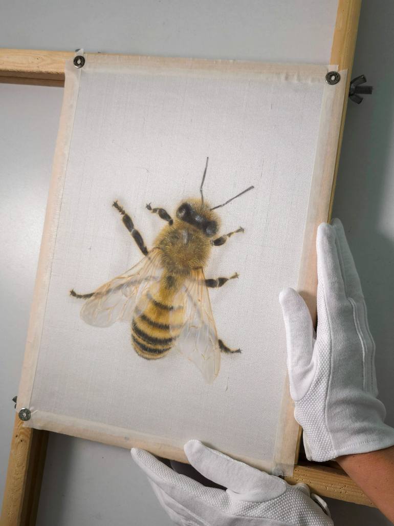 Original Photorealism Animal Painting by Olga Belova