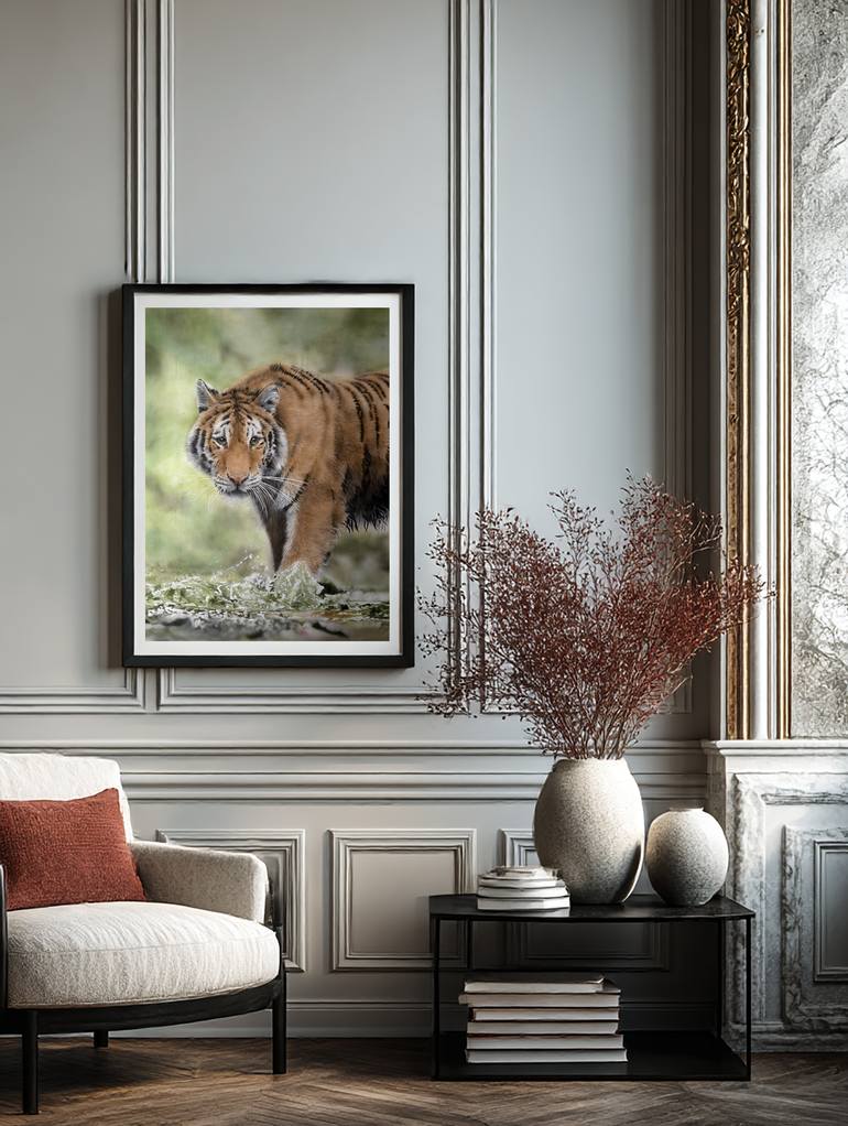 Original Photorealism Animal Painting by Olga Belova