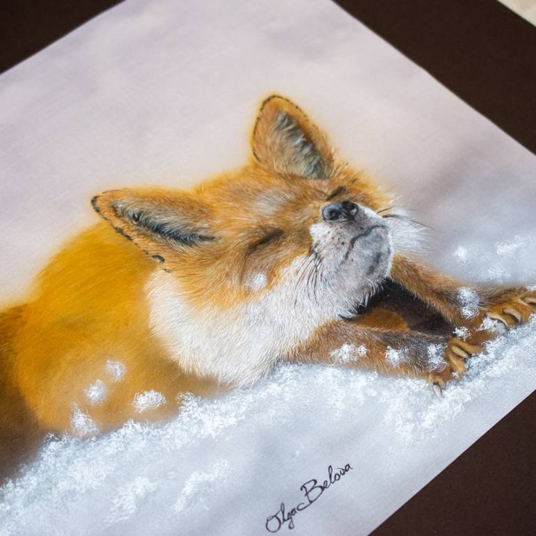 Original Contemporary Animal Painting by Olga Belova