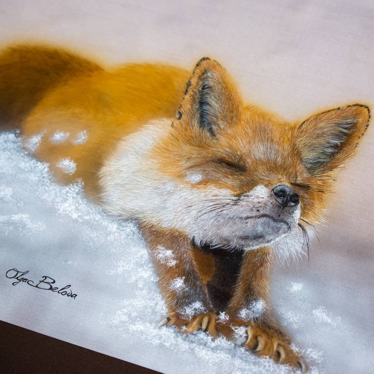 Original Contemporary Animal Painting by Olga Belova