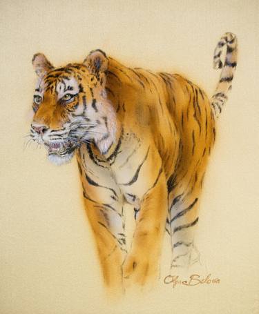 Print of Realism Animal Paintings by Olga Belova