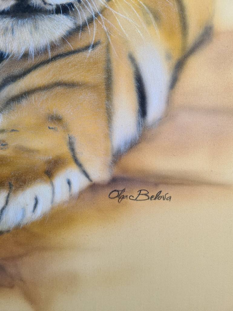 Original Realism Animal Painting by Olga Belova