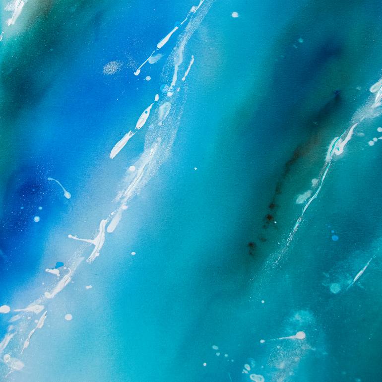 Original Abstract Expressionism Abstract Painting by Olga Belova