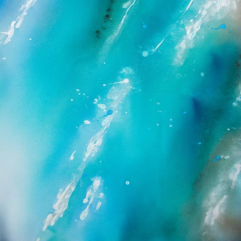 Original Abstract Expressionism Abstract Painting by Olga Belova