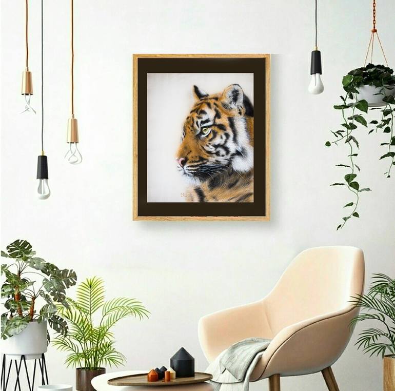 Original Portraiture Animal Painting by Olga Belova