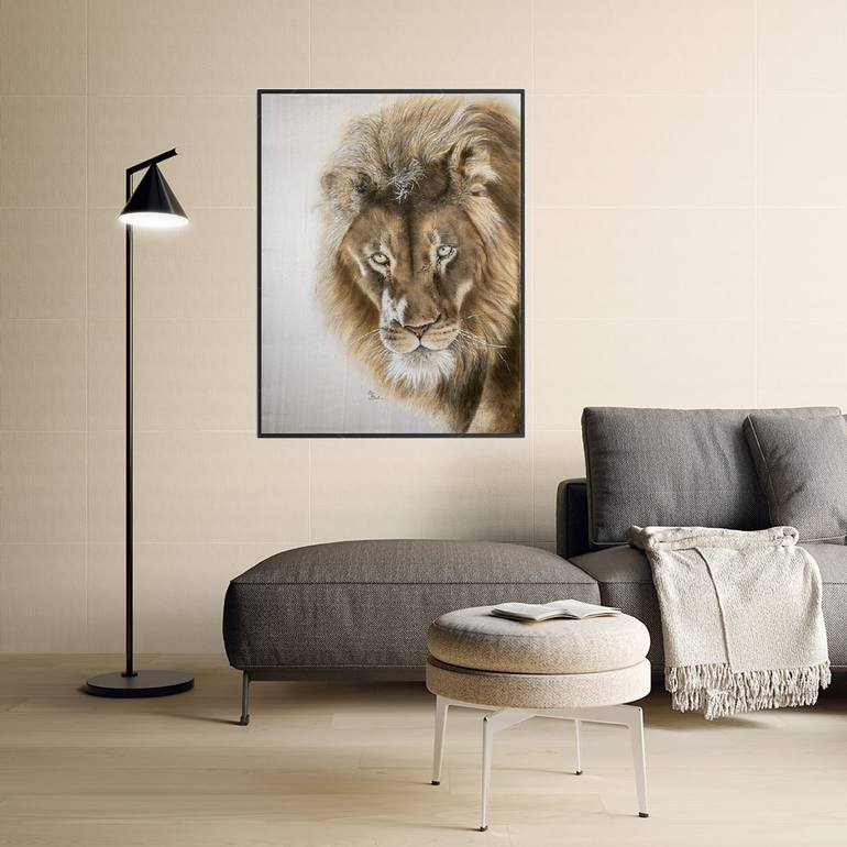 Original Realism Animal Painting by Olga Belova