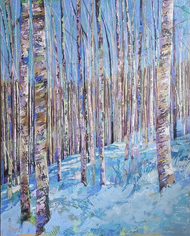 Original Abstract Nature Paintings by Eun-Hye Seo