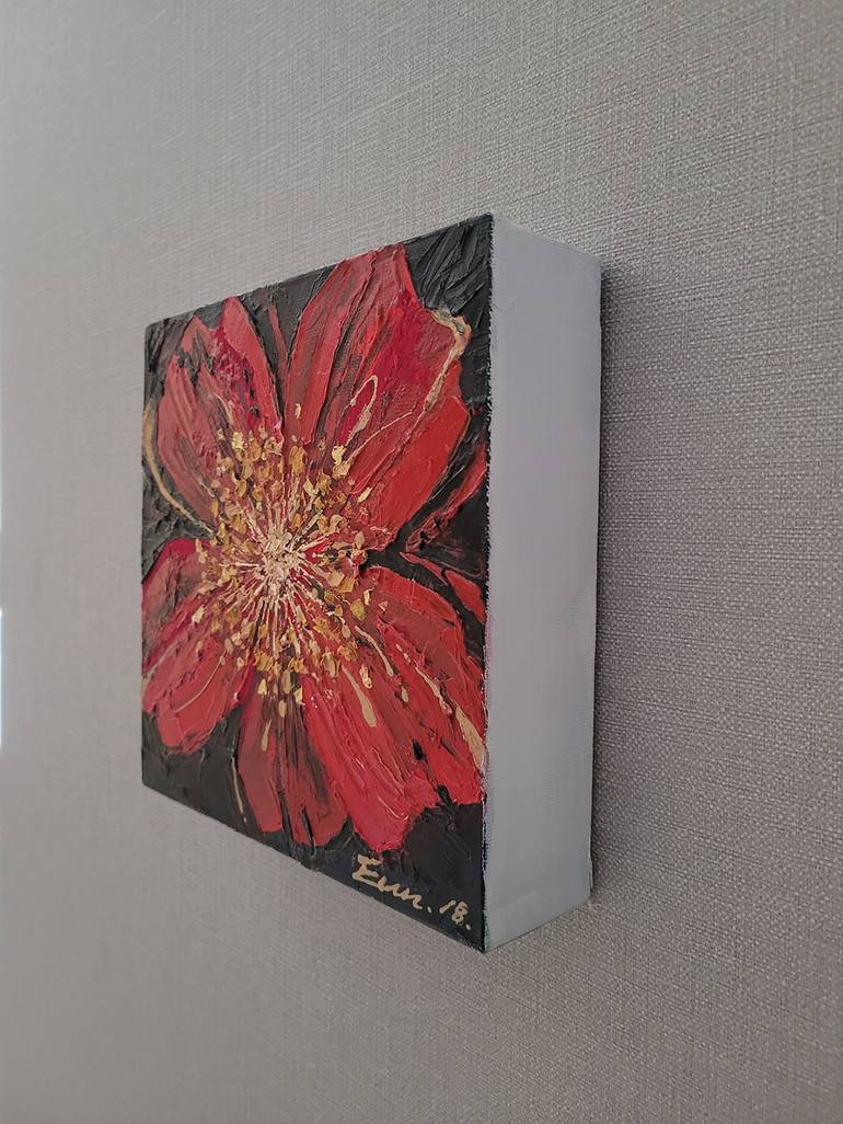 Original Fine Art Floral Painting by Eun-Hye Seo