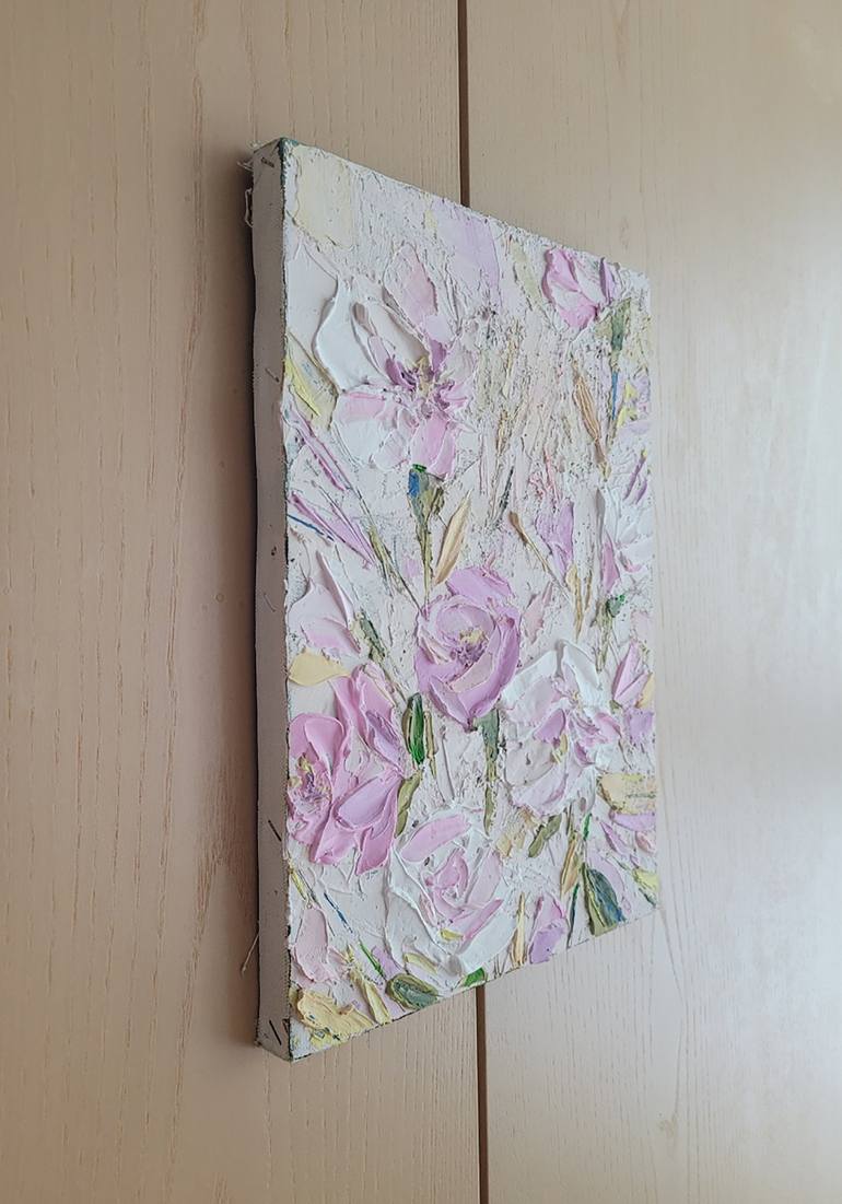 Original Fine Art Floral Painting by Eun-Hye Seo