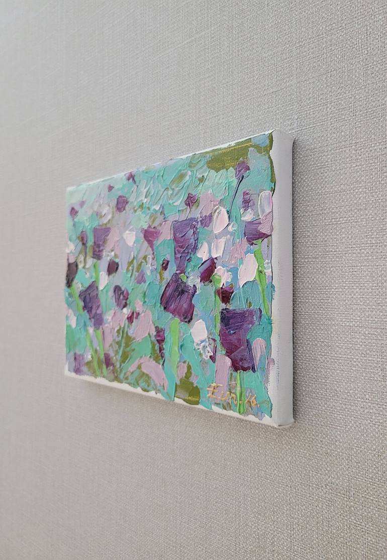 Original Fine Art Garden Painting by Eun-Hye Seo