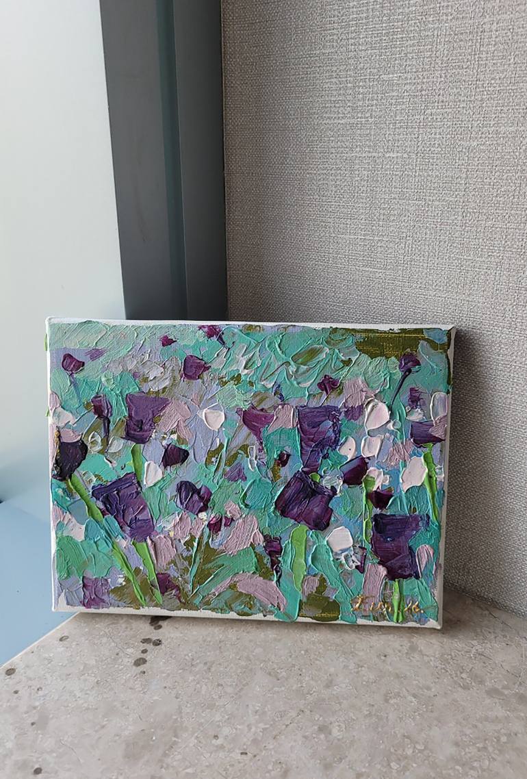 Original Garden Painting by Eun-Hye Seo